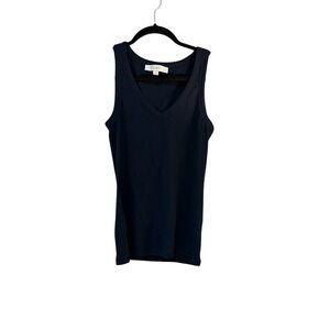 Loft V-neck racer back tank top